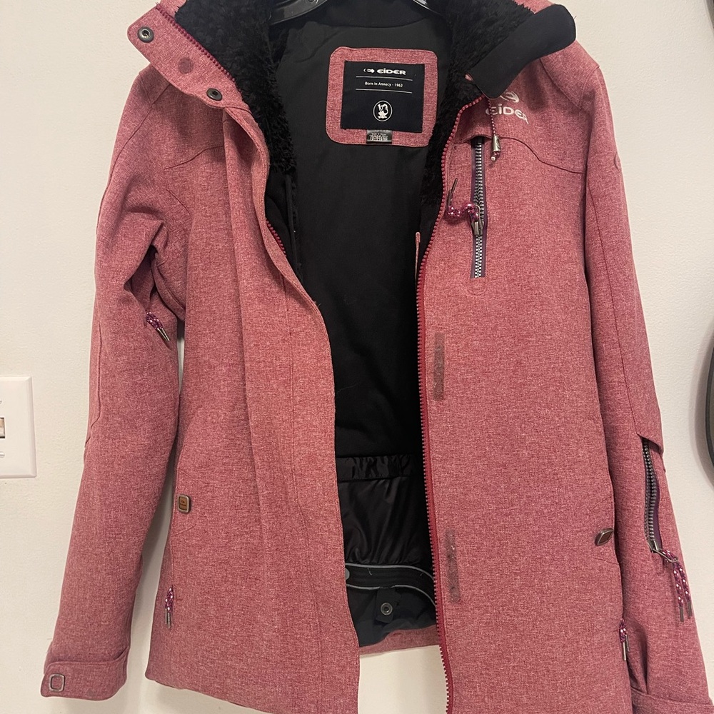 Women's Insulated Ski Jacket in Rose by Eider